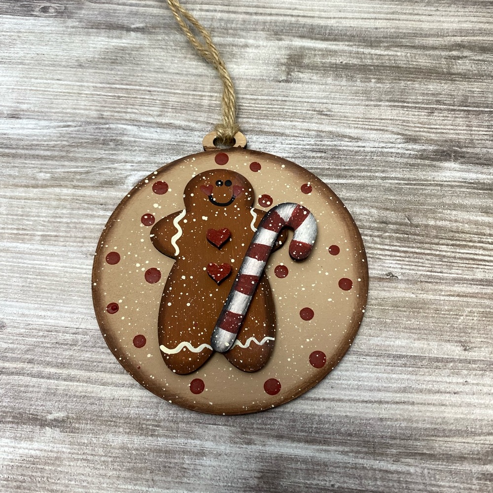 Hand Crafted Gingerbread Ornament